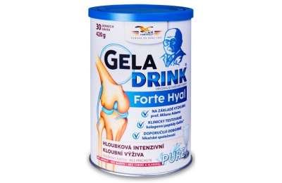 Geladrink FORTE HYAL PURE práškový nápoj - Геладринк FORTE HYAL PURE порошковый напиток 420г